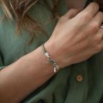 785EM3 Armband Silber & Paracord Dames ALPHA Collection