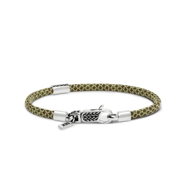 785EM3 Armband Silber & Paracord ALPHA Collection