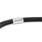 785EM3 Armband Silber & Paracord ALPHA Collection
