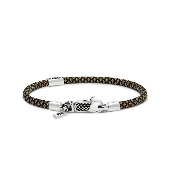785EM4 Armband Silber & Paracord