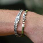 785EM6 Armband Silber & Paracord Heren ALPHA Collection