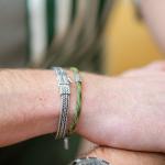 785EM6 Armband Silber & Paracord ALPHA Collection