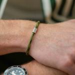 785EM6 Armband Silber & Paracord Heren ALPHA Collection