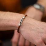 785TE1 Armband Silber & Paracord Heren ALPHA Collection