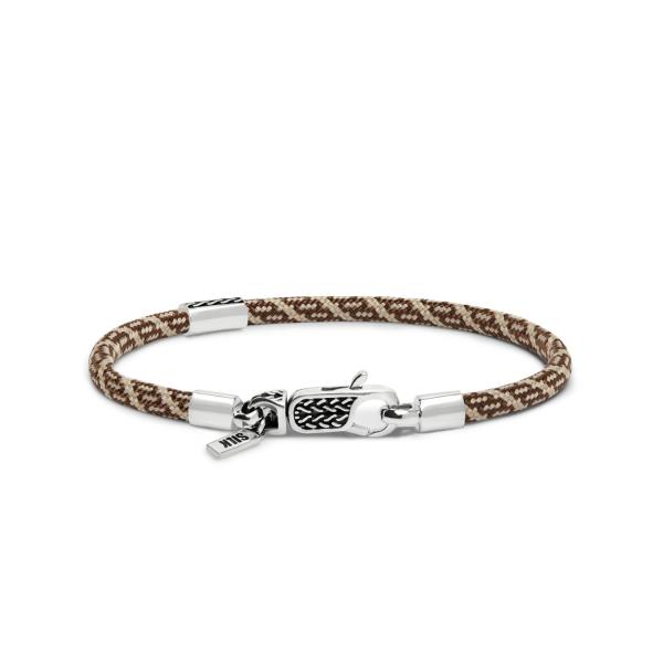 785TE2 Armband Silber & Paracord ALPHA Collection
