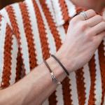 785TE3 Armband Silber & Paracord Heren ALPHA Collection