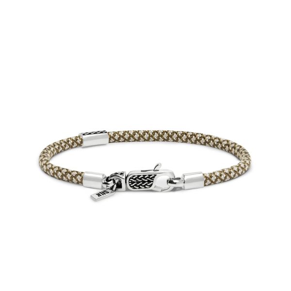 785TE4 Armband Silber & Paracord