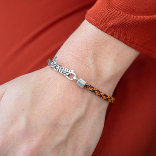 785TE5 Armband Silber & Paracord Dames ALPHA Collection