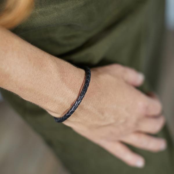 830BLK Armband Schwarz Dames ROOTS Collection