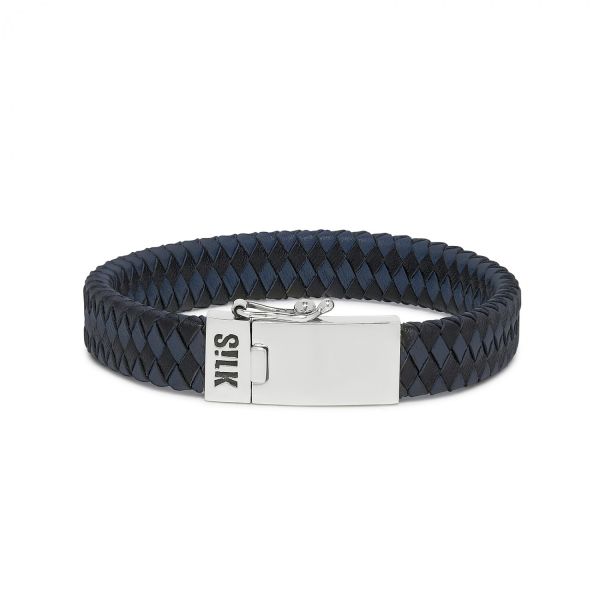 841BBU Armband Schwarz-Blau