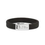 841BLK Armband Schwarz ALPHA Collection