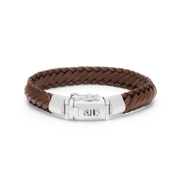 760BRN armband leder