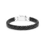 761BLK Armband Leder DOUBLE FOX Collection