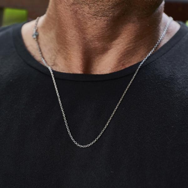 X036 halskette silber LINKED Collection