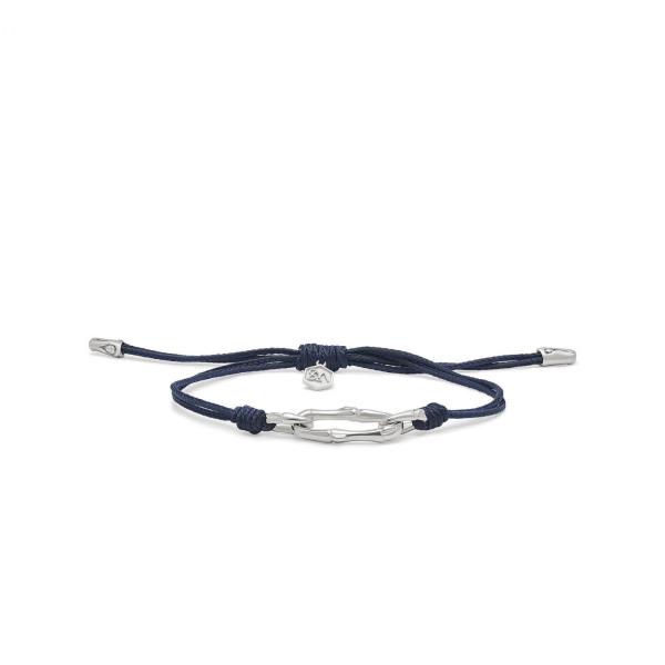 X310MAR armband paracord silber SXM - Bambu Collection