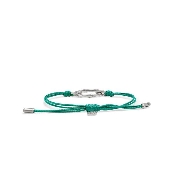 X310TUR armband paracord silber SXM - Bambu Collection