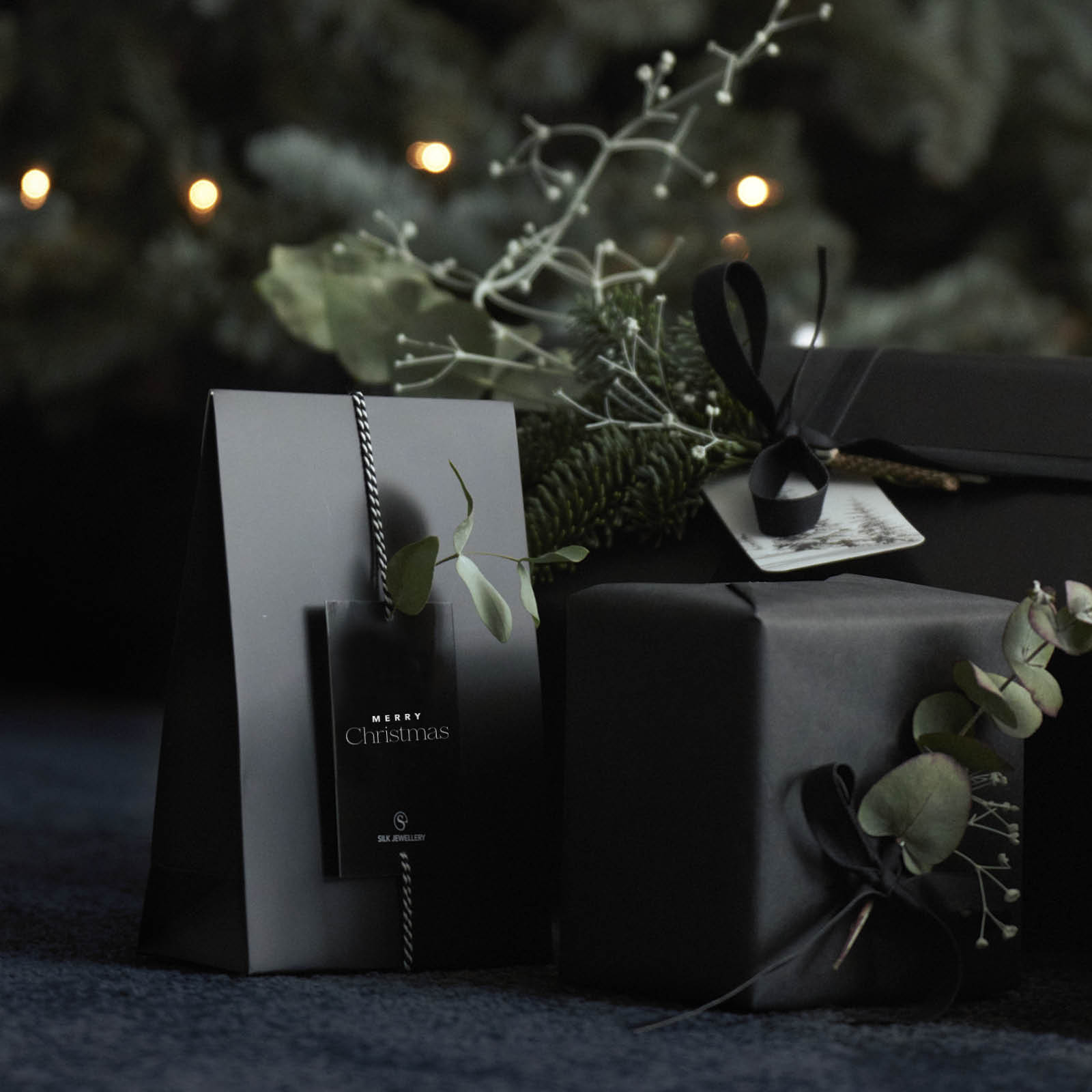 Kostenloser Verpackungsservice Weihnachtsgeschenk SILK JEWELLERY